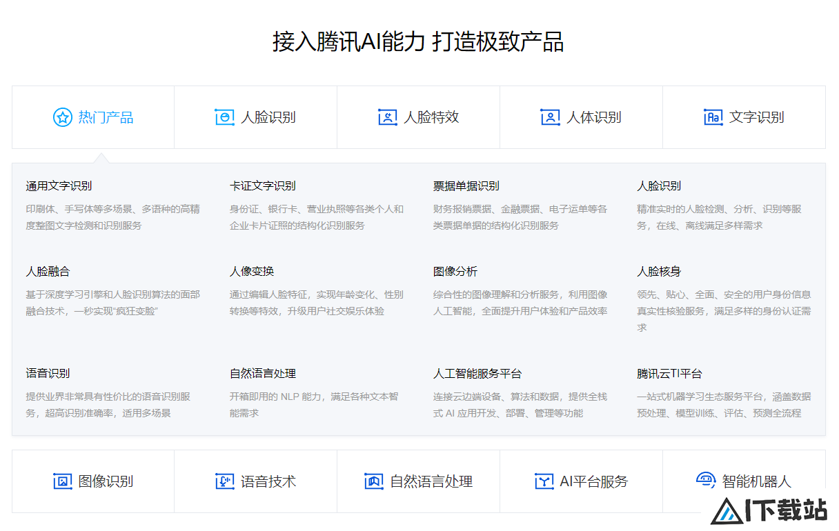 腾讯AI开放平台