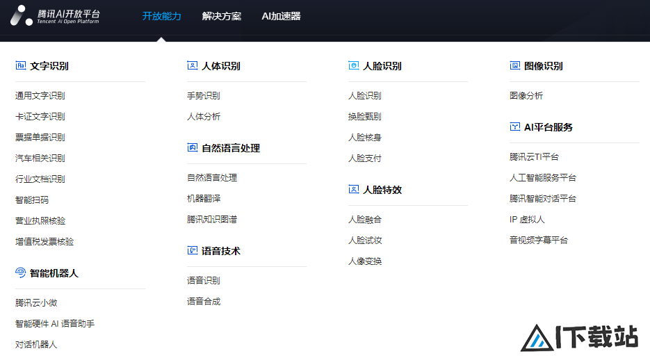 腾讯AI开放平台