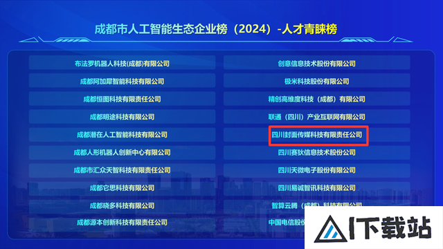 封面传媒科技在人工智能产业CEO大会上荣获多项荣誉 封面传媒科技在人工智能产业CEO大会上荣获多项荣誉
