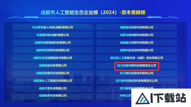封面传媒科技在人工智能产业CEO大会上荣获多项荣誉 封面传媒科技在人工智能产业CEO大会上荣获多项荣誉