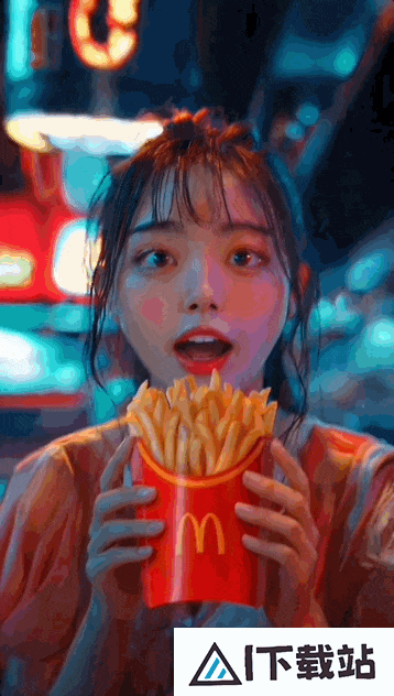 麦当劳AI美女广告火爆 11个AI少女为薯条打call引热议
