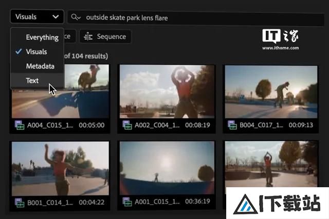 AdobePremierePro新增AI搜索功能：一句话快速找到视频片段