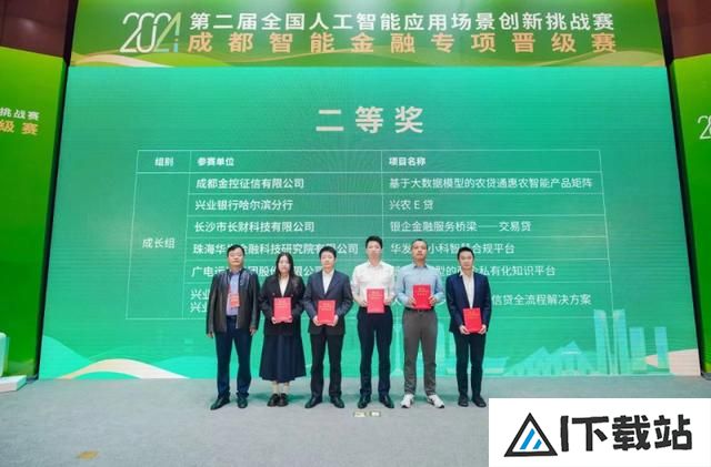 长财科技“交易贷”项目获全国人工智能应用场景创新挑战赛智能金融专项赛二等奖